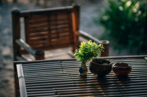 bamboo table
